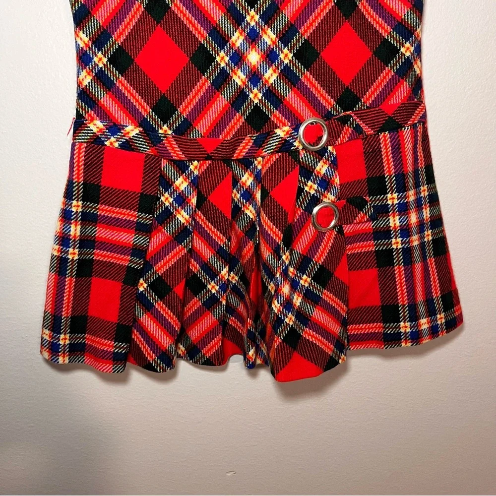 Vintage: Alyssa • Red Plain Jumper‎